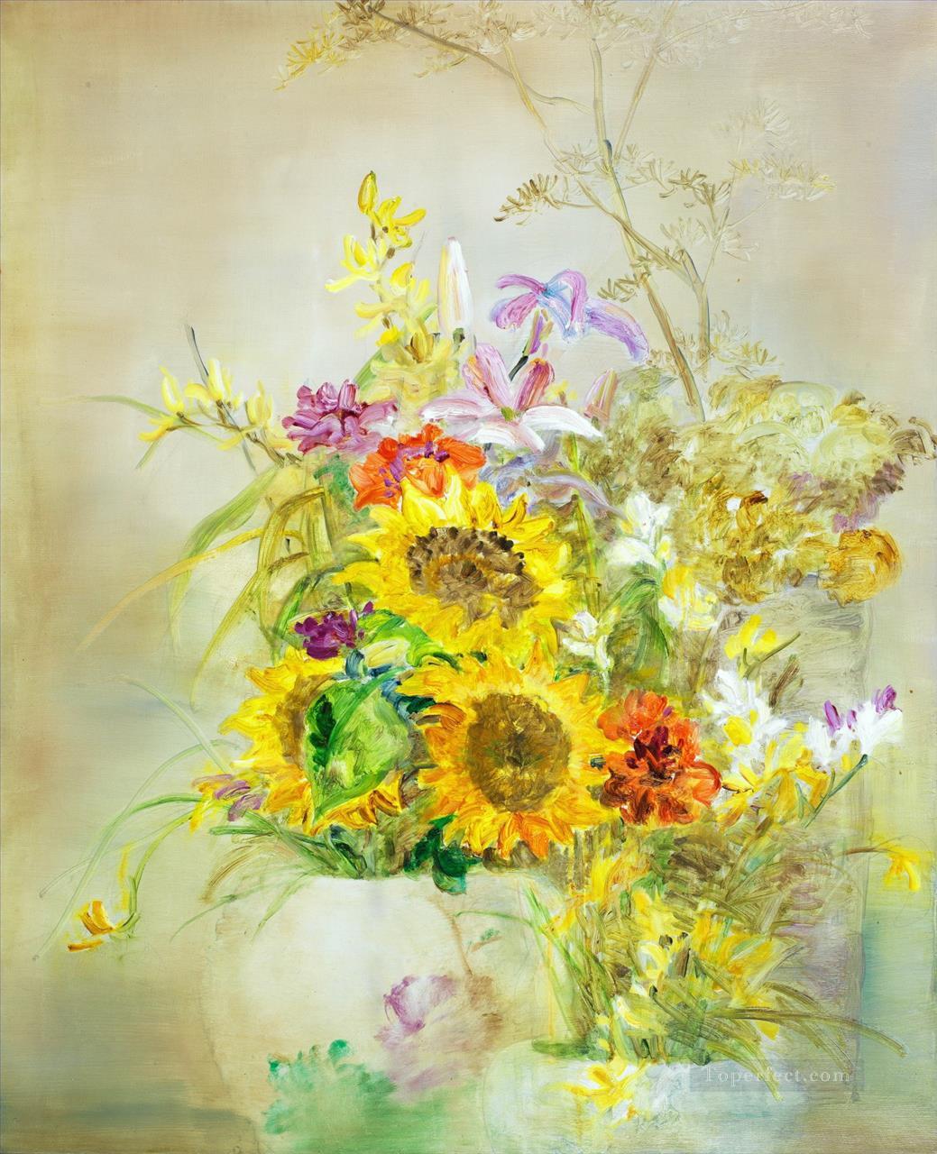 The Code of Beauty impressionism flowers Oil Paintings